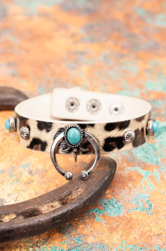 Wild Leopard Cuff Bracelet Tigerblooms